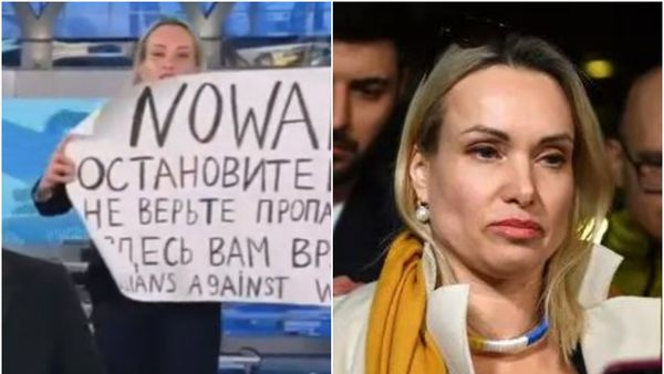 Ce s-a întâmplat cu Marina Ovsyannikova, editorul rus care a protestat în direct la televiziunea de stat rusă: „Am fost interogată mai bine de 14 ore”