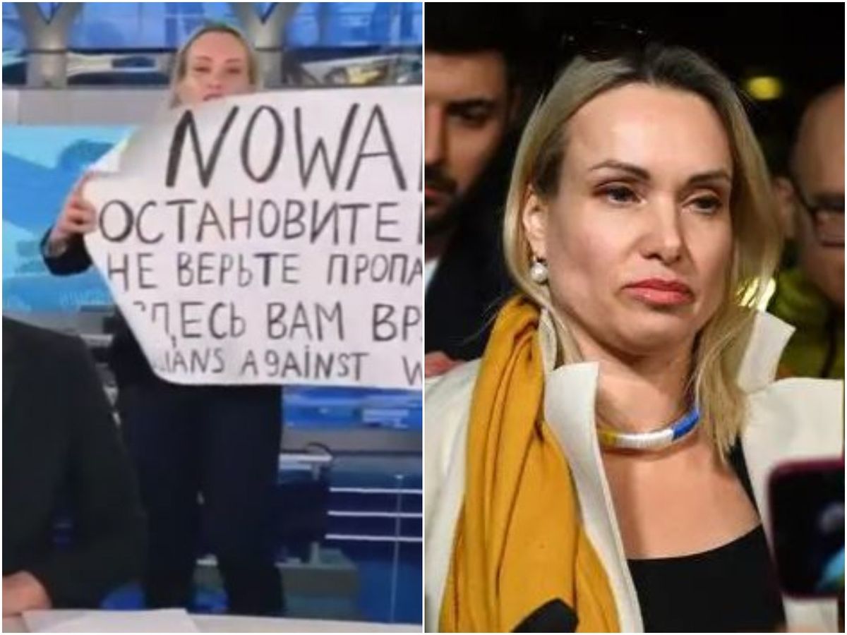 Ce s-a întâmplat cu Marina Ovsyannikova, editorul rus care a protestat în direct la televiziunea de stat rusă: „Am fost interogată mai bine de 14 ore”