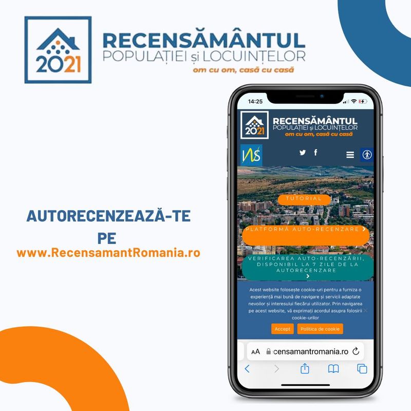 Recensământul populaţiei 2022: Cum trebuie completat formularul online?