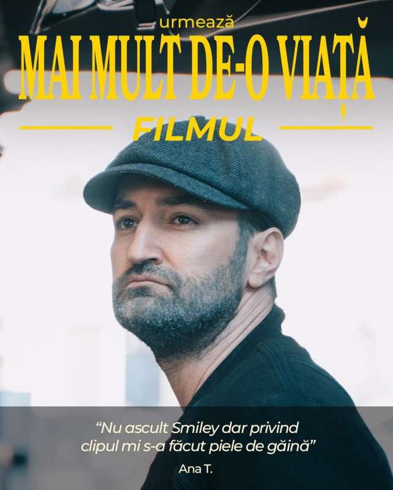 Smiley a lansat primul film muzical „Mai mult de-o viaţă”