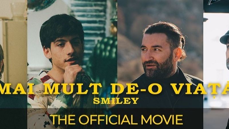 VIDEO: Smiley a lansat primul film muzical &bdquo;Mai mult de-o viaţă&rdquo;: &bdquo;Este inspirat de emoția pe care o trăiesc&rdquo;