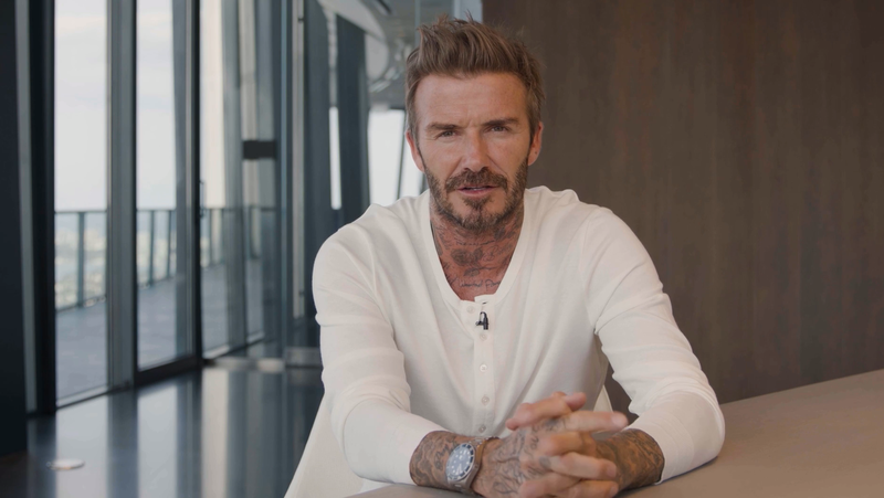 David Beckham i-a cedat controlul conturilor sale din social media unui medic din Ucraina