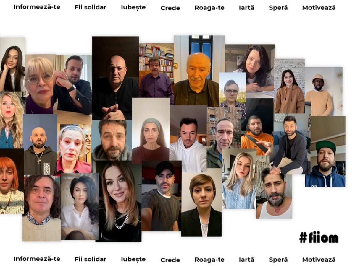 #FiiOm, alături de Mircea Cărtărescu, Maia Morgenstern, Victor Rebengiuc, Misha Miller și de alte zeci de personalități din România. Amplă campanie umanitară pentru victimele din Ucraina, lansată de Crucea Roșie și Roton Music – VIDEO