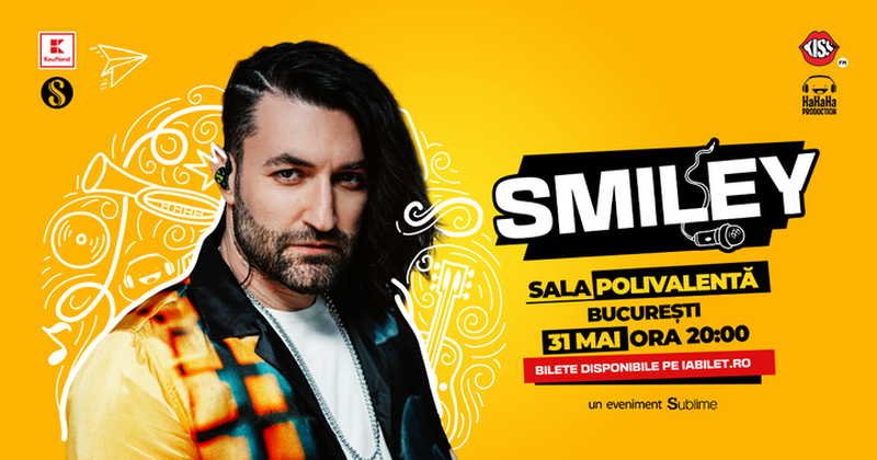Smiley, concert la Sala Polivalentă din Bucureşti