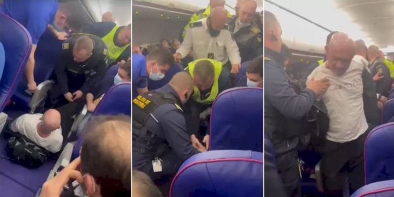 Scandal într-o cursă Wizz Air care a aterizat la București