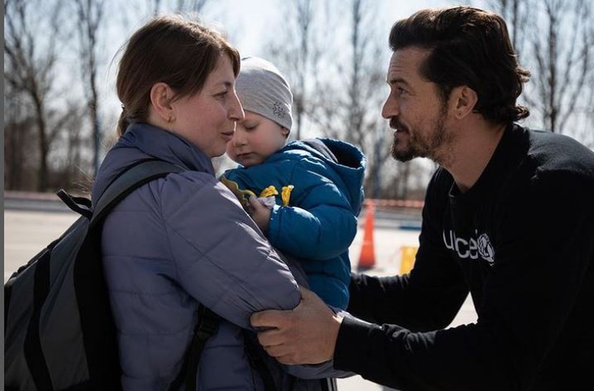   Orlando Bloom, în sprijinul refugiaţilor din Ucraina! A mers în Republica Moldova alături de UNICEF pentru a ajuta copiii 