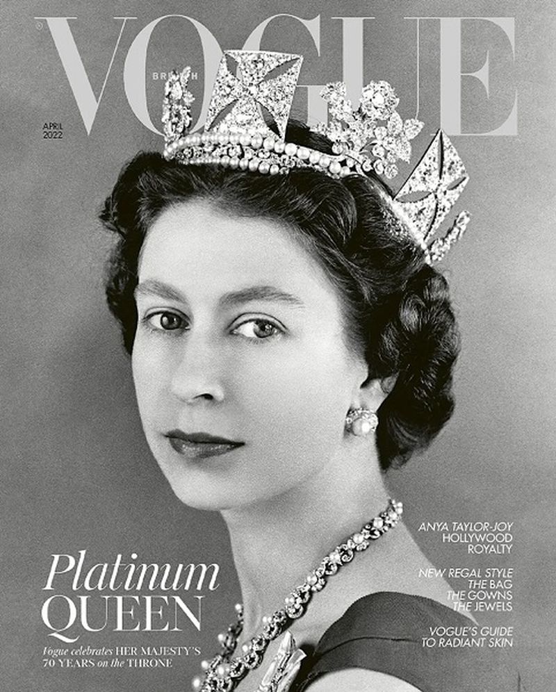 Regina Elizabeth a II-a a Marii Britanii apare pentru prima dată pe coperta revistei Vogue: „Vogue aduce un omagiu special Majestăţii Sale Regina”