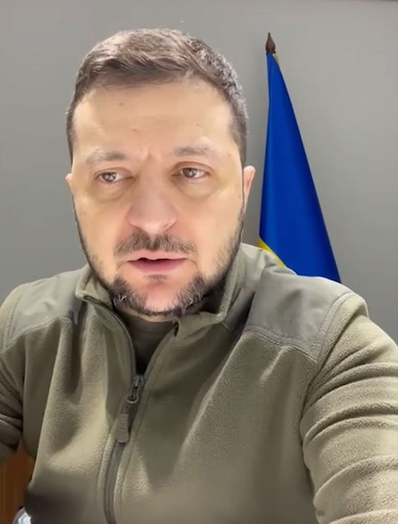 Volodimir Zelenski, mesaj pentru ucraineni, după o lună de război