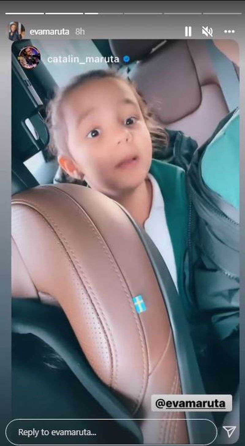 Eva Măruță, supărată din cale afară. Cătălin Măruță: „Fii și tu mai calmă”. Ce a supărat-o pe micuță?!  