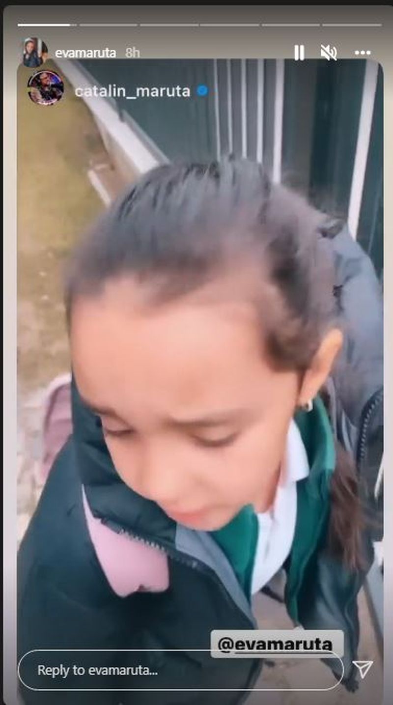 Eva Măruță, supărată din cale afară. Cătălin Măruță: „Fii și tu mai calmă”. Ce a supărat-o pe micuță?! 