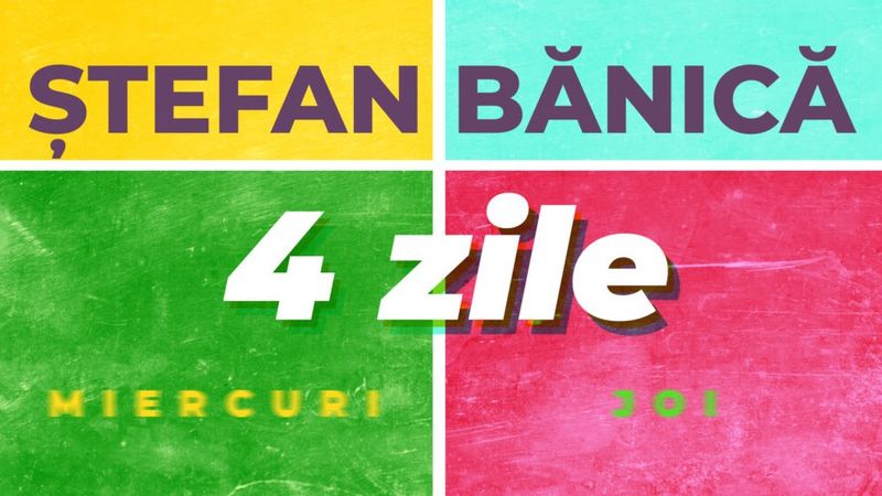 Ștefan Bănică a lansat piesa „4 zile”