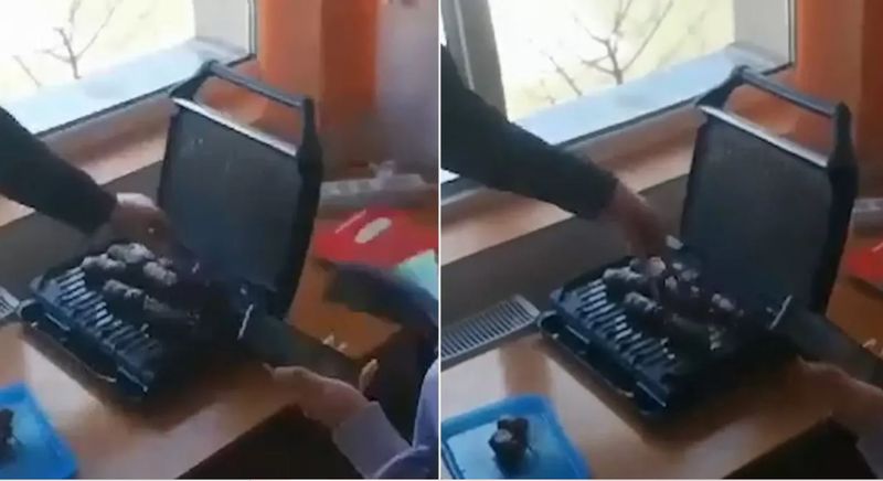 Elevii unui liceu din Oradea au prăjit mici în clasă