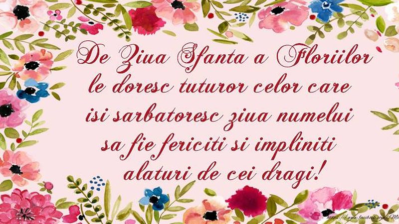 Felicitări de Florii 2023: Cele mai frumoase mesaje şi imagini cu text pentru sărbătoriţii din Duminica Floriilor: &rdquo;Drumul vieţii tale să fie presărat cu flori: cu ghiocei ca să &icirc;ţi păstrezi sufletul t&acirc;năr şi...&rdquo;