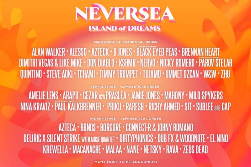 Neversea 2022 a anunțat al doilea val de artiști; printre ei se numără Alesso și Parov Stelar