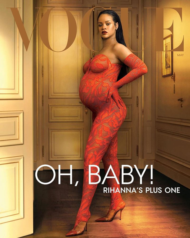 Rihanna, pe coperta revistei Vogue
