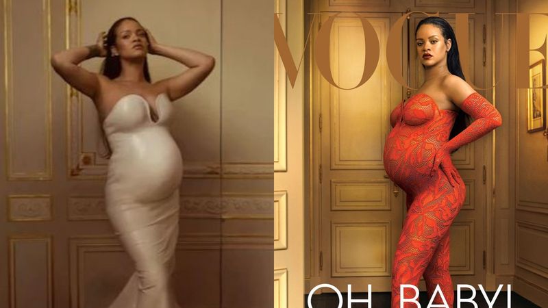 Rihanna, pe coperta revistei Vogue! Artista a vorbit despre sarcină: &bdquo;Corpul meu face lucruri incredibile &icirc;n acest moment&rdquo;