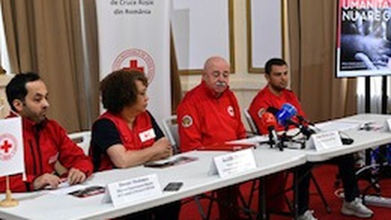 Crucea Roșie Română anunță bilanțul campaniei „UMANITATEA NU ARE GRANIȚE“ 