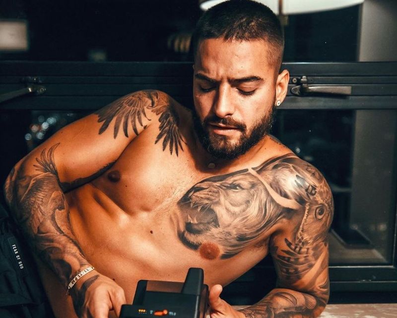 Maluma, colecție impresionată de tatuaje!