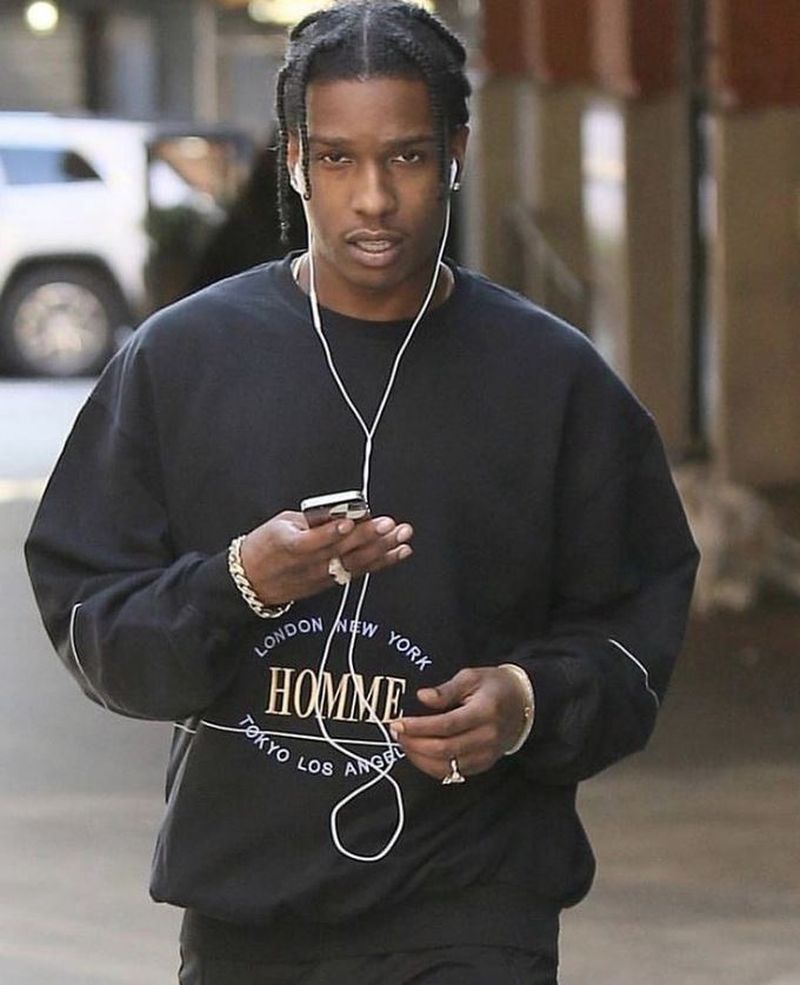 ASAP Rocky, iubitul Rihannei, arestat de polițiștii din Los Angeles