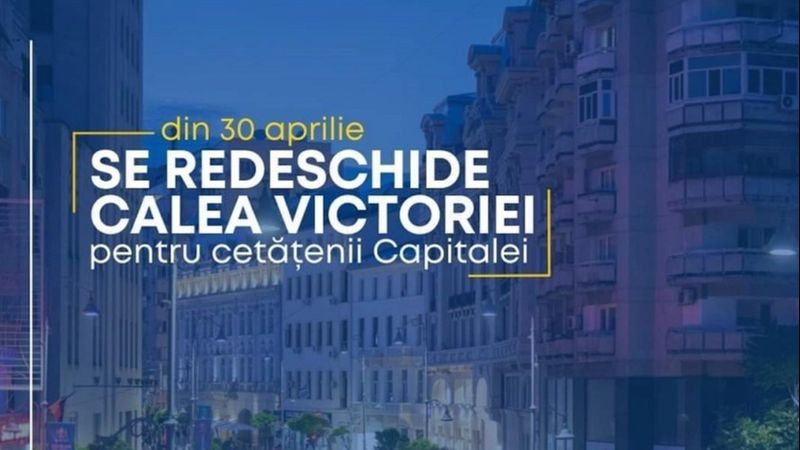 Calea Victoriei va redeveni pietonală din acest weekend! Lista completă a străzilor din Capitală: „Anul acesta se extinde şi în alte cartiere din Bucureşti”
