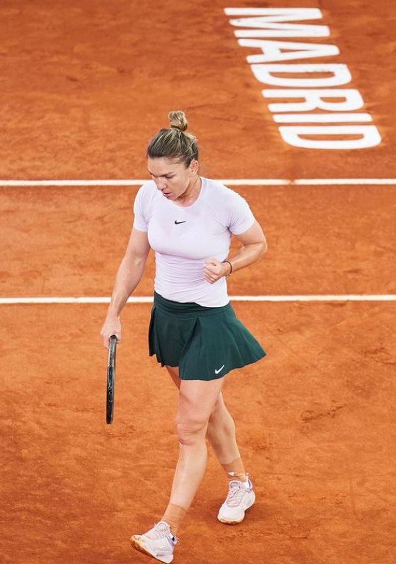 Simona Halep s-a calificat luni în sferturile de finală ale turneului WTA de la Madrid