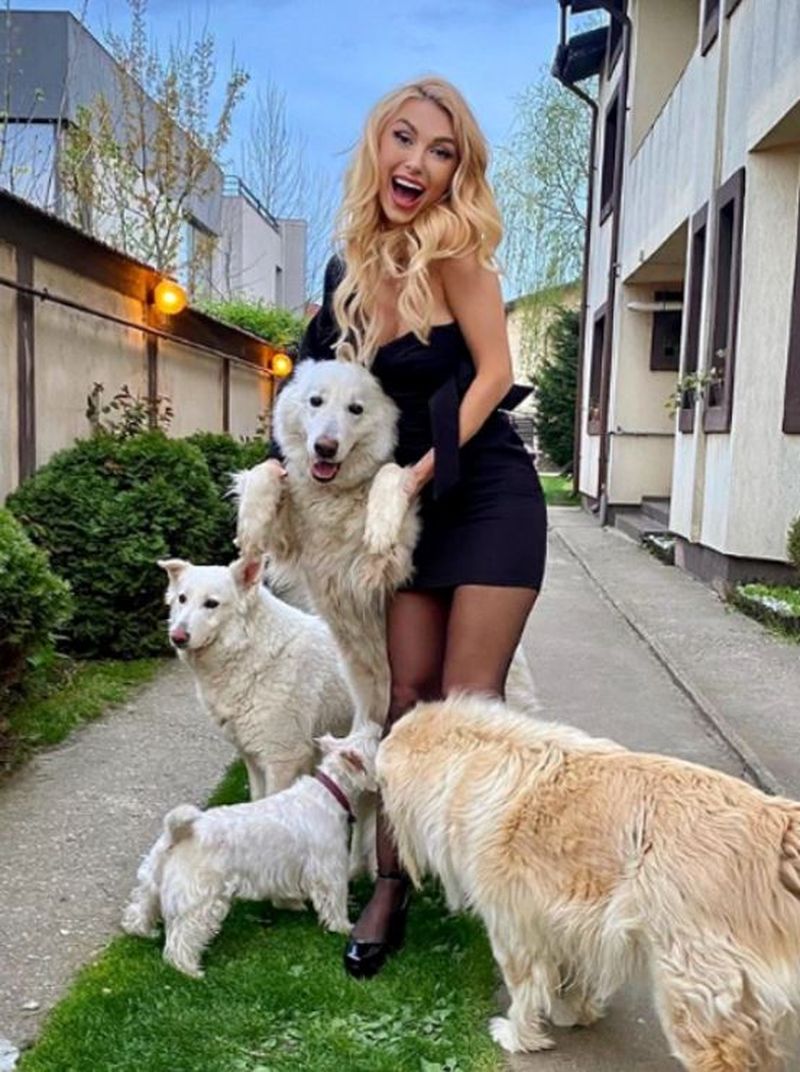Andreea Bălan, prima reacție după ce George Burcea i-a făcut plângere la Protecția Animalelor