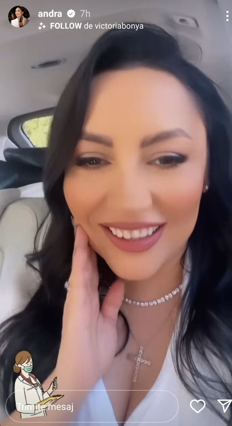 Andra, noi detalii despre starea sa de sănătate! Cum se simte artista după ce a ajuns de urgență la medic: „A fost destul de greu”