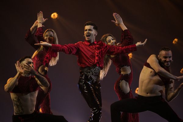 WRS a urcat pe scena Eurovision la Torino! Cum s-a descurcat. VIDEO