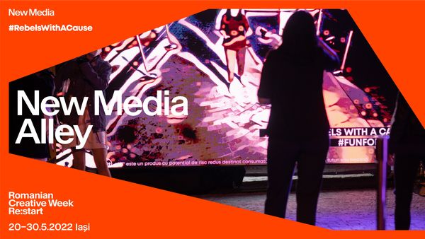 Cel mai mare spectacol de arte vizuale din țară: 10 zile, zeci de artiști, peste 80 de instalații New Media, show-uri virtuale proiectate pe clădirile din Iași, expoziție de NFT-uri, la Romanian Creative Week