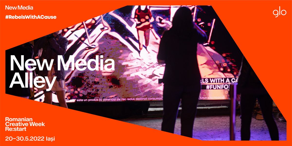 Cel mai mare spectacol de arte vizuale din țară:  10 zile, zeci de artiști, peste 80 de instalații New Media, show-uri virtuale proiectate pe clădirile din Iași, expoziție de NFT-uri, la Romanian Creative Week