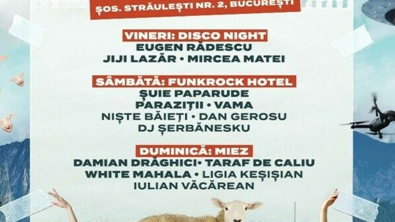 Şuie Paparude, Paraziţii, Vama, Damian Drăghici, printre artiștii care vor c&acirc;nta la festivalul MIEZ, pe malul lacului Străuleşti