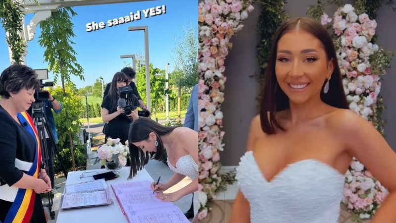 Nicole Cherry s-a căsătorit! Primele imagini de la starea civilă