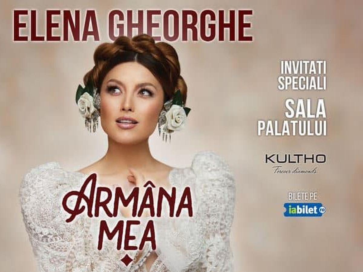  Imagini în exclusivitatea de la concertul Elenei Gheorghe de la Sala Palantului