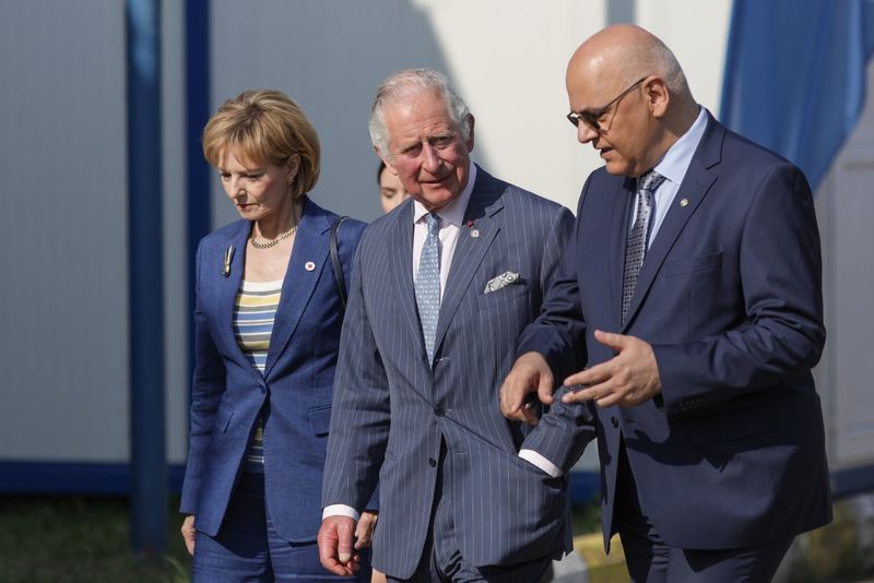 Prințul Charles s-a întâlnit cu refugiații ucraineni de la Romexpo!