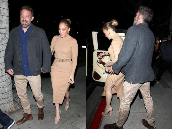 Jennifer Lopez și Ben Affleck, de nedespărţit. Cei doi au fost surprinşi &icirc;n ipostaze jucăuşe după o cină &icirc;n oraş