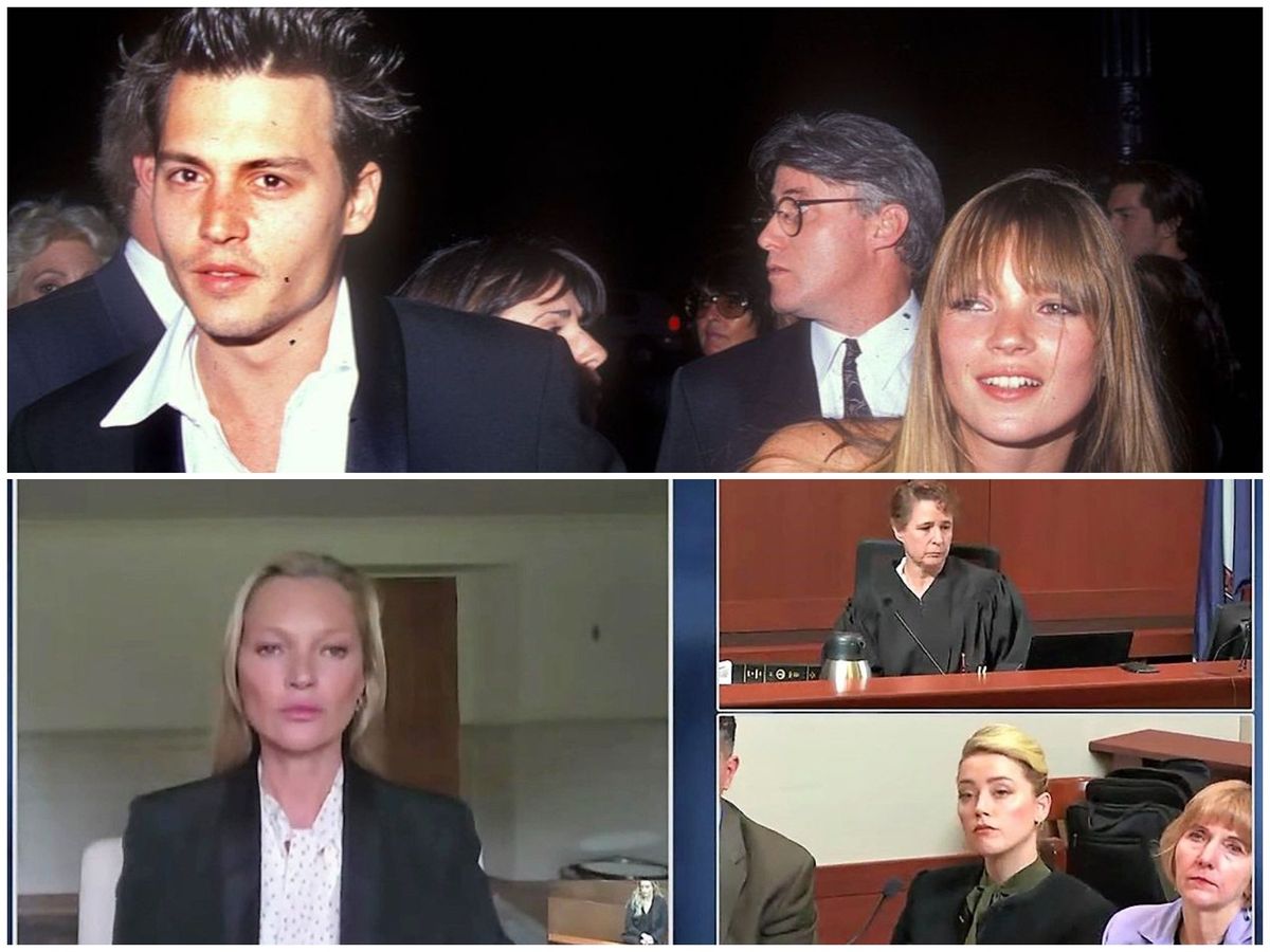 Kate Moss a depus mărturie în procesul dintre Amber Heard și Johnny Depp. Modelul neagă acuzațiile cum că ar fi fost împinsă pe scări de actor 