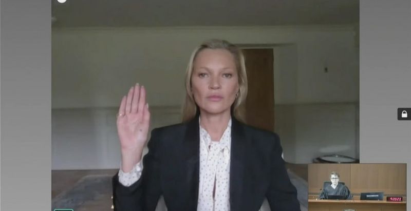 Kate Moss a depus mărturie în procesul dintre Amber Heard și Johnny Depp. Modelul neagă acuzațiile cum că ar fi fost împinsă pe scări de actor 