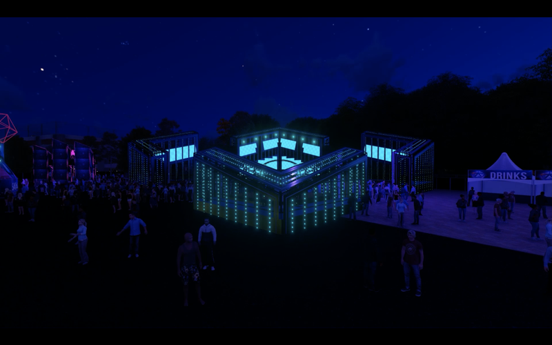 SAGA Festival începe vineri într-un concept grandios, cu mii de metri pătrați de leduri, lumini și efecte speciale