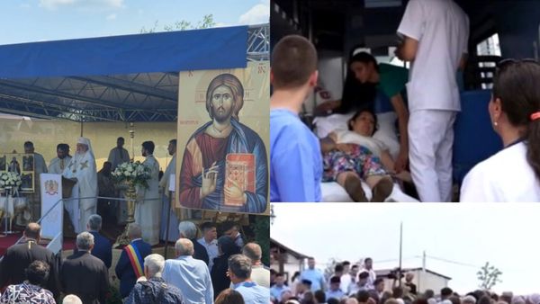 Moment neașteptat la biserica din Bucov, de Rusalii! Zeci de oameni au leșinat la slujba de sfințire unde se afla și Patriarhul Daniel