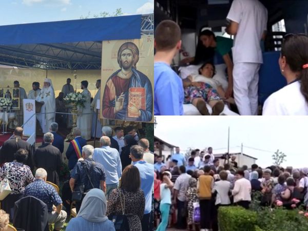 Moment neașteptat la biserica din Bucov, de Rusalii! Zeci de oameni au leșinat la slujba de sfințire unde se afla și Patriarhul Daniel