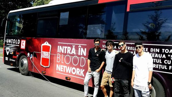 BLOOD NETWORK. Harta orașelor &icirc;n care se mai poate dona pentru a primi un abonament la Neversea sau Untold