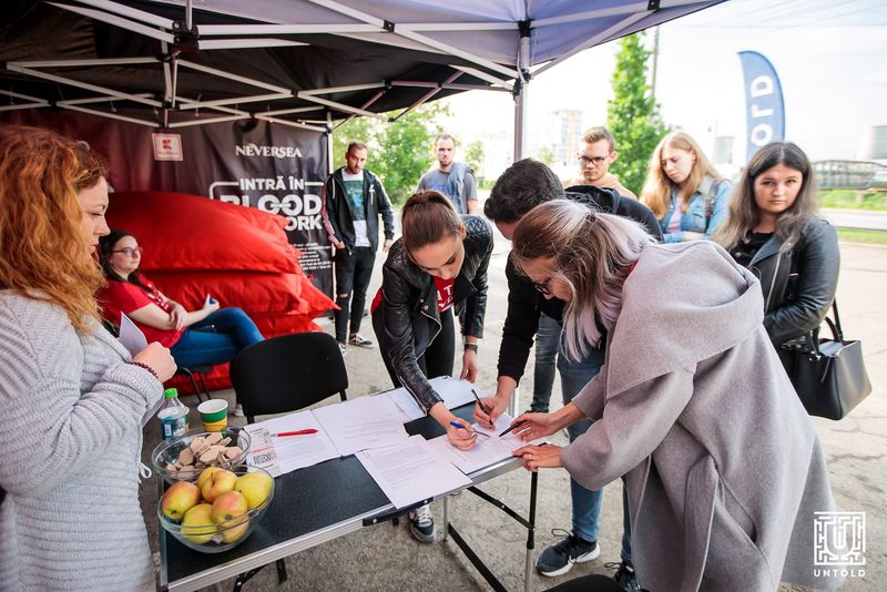 BLOOD NETWORK. Harta orașelor în care se mai poate dona pentru a primi un abonament la Neversea sau Untold