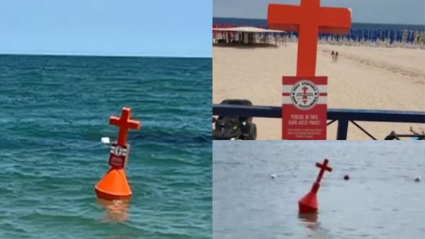 Dimineața Nebună: Salvamarii, revoltați după ce în Marea Neagră și-au făcut apariția mai multe geamanduri noi în formă de cruce - AUDIO