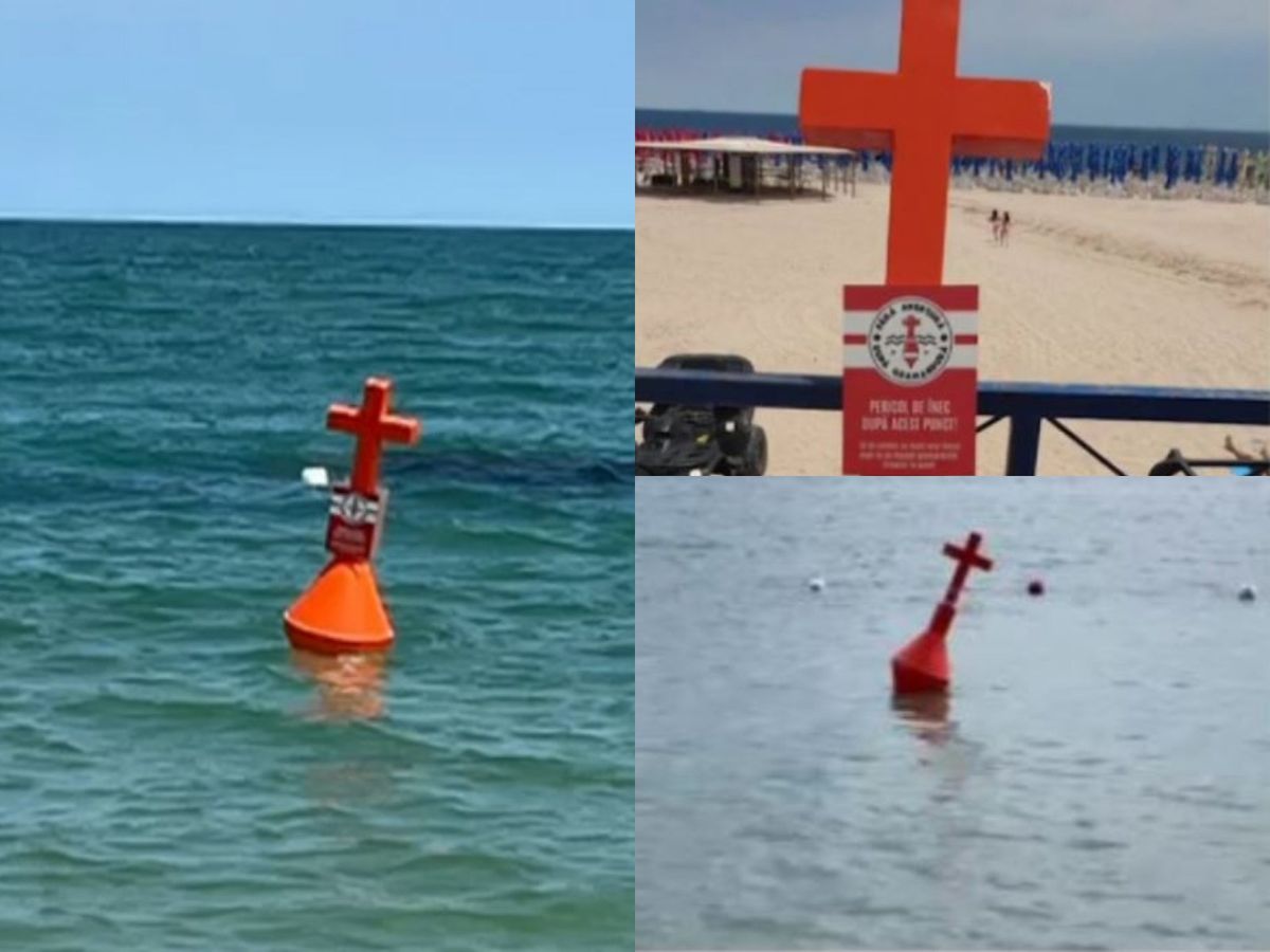 Salvamarii, revoltați după ce în Marea Neagră și-au făcut apariția mai multe geamanduri noi în formă de cruce