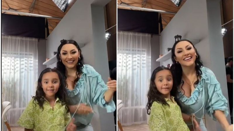 Andra și Eva Măruță, dans de senzație pe Tik Tok. Clipul a str&acirc;ns deja un milion de vizualizări