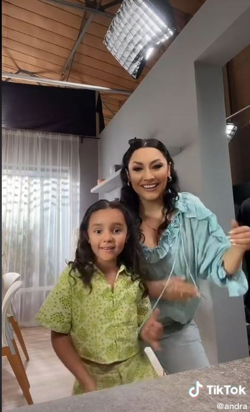  Andra și Eva Măruță, dans de senzație pe Tik Tok. Clipul a strâns deja un milion de vizualizări 