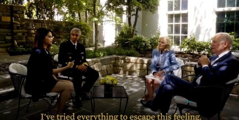 Selena Gomez, invitată de Joe Biden la Casa Albă să vorbească despre sănătatea mintală: „De ce să pretind că sunt bine?”