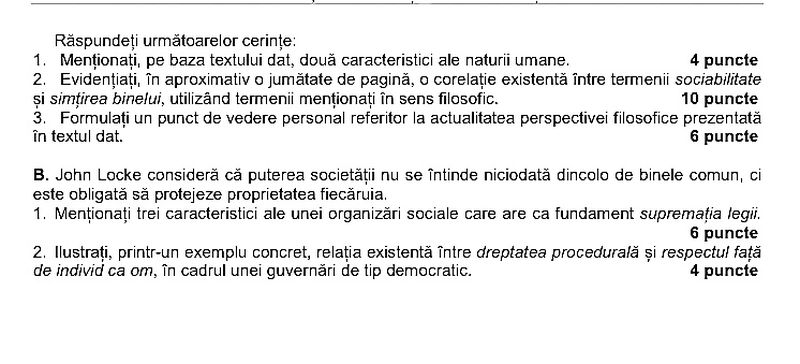 Bacalaureat 2022! Ce subiecte au avut de rezolvat liceenii la Fizică, Geografie, Filosofie și Biologie