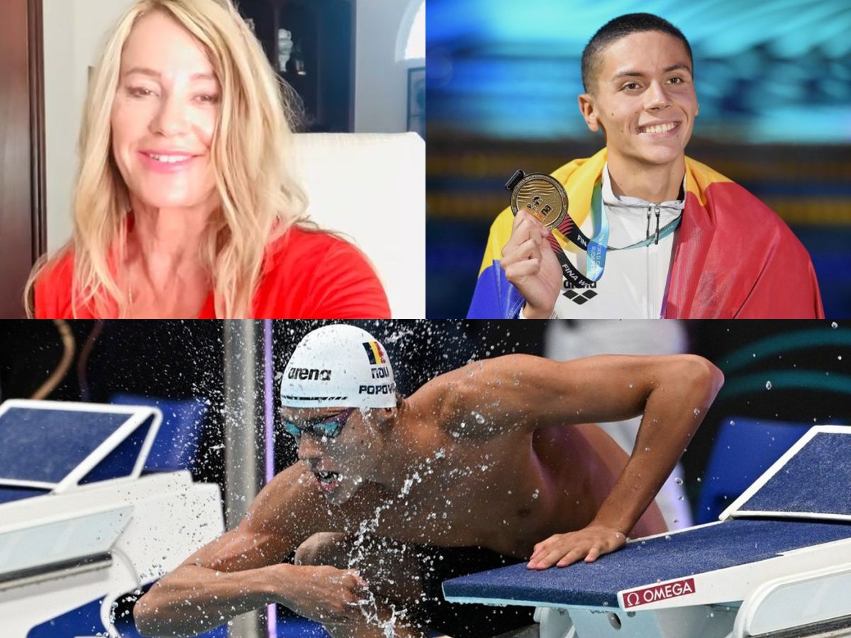 Nadia Comăneci, mesaj emoționant pentru David Popovici