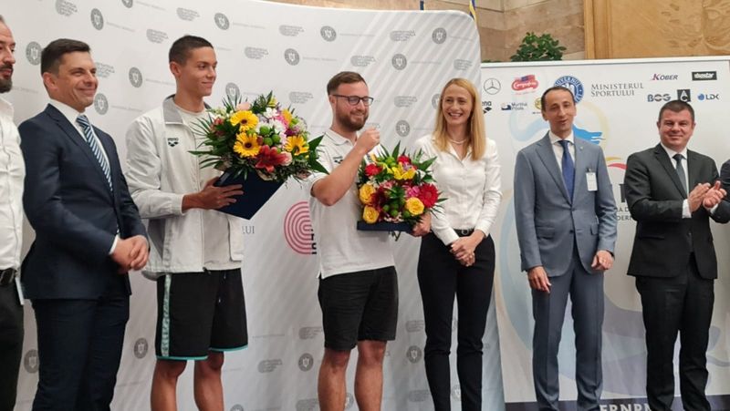 Popovici, primit ca un erou la întoarcerea în ţară Nu sunt obişnuit cu atâta atenţie. Care este visul său suprem şi ce le-a transmis autorităţilor